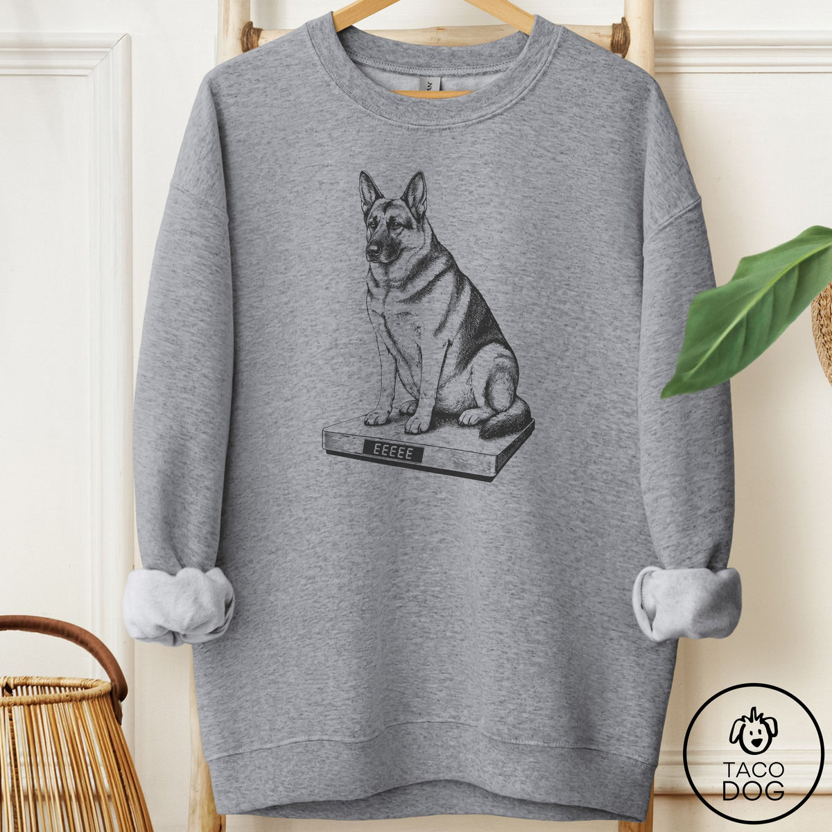 German Shepherd Weigh In Sweatshirt