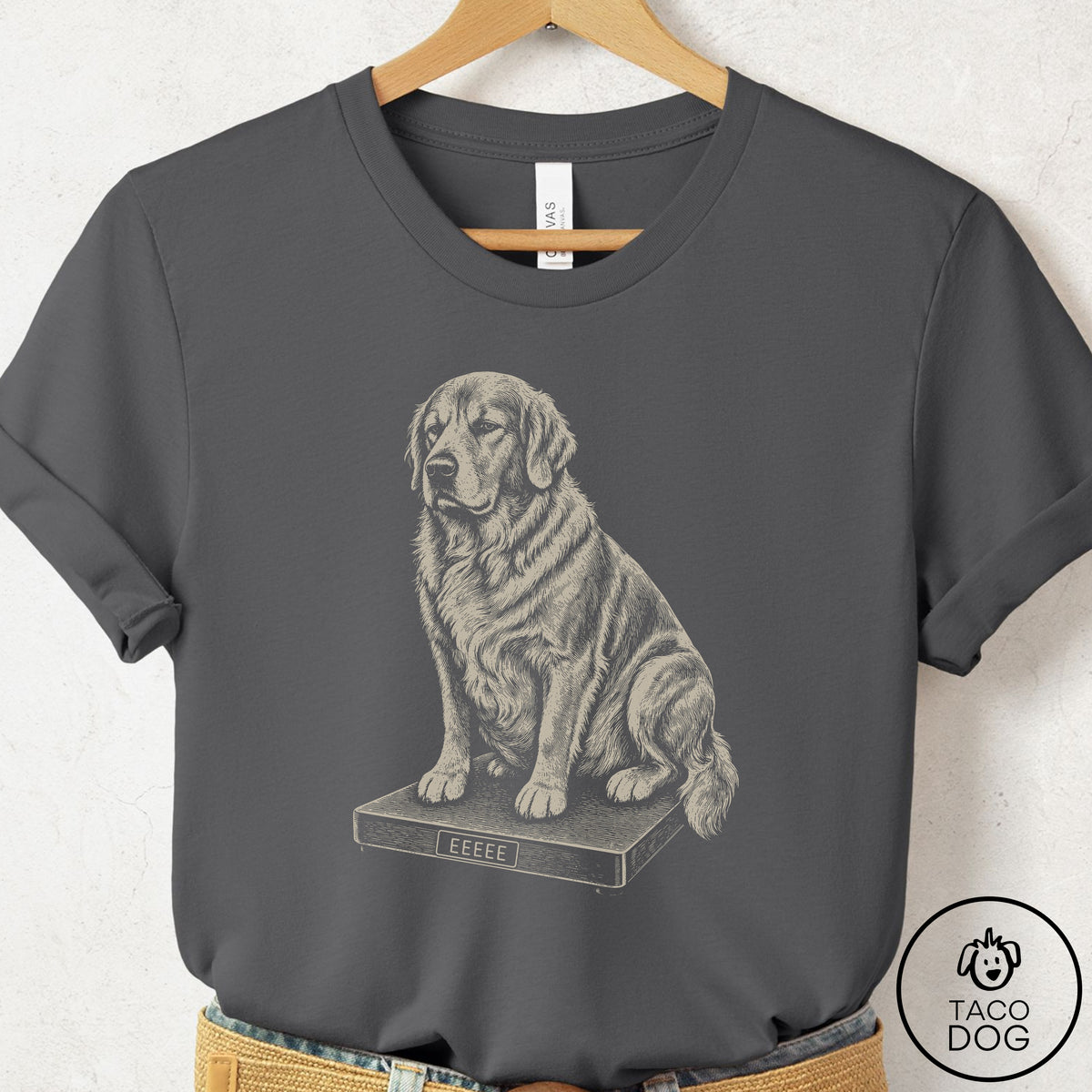 Golden Retriever Weigh In T-Shirt