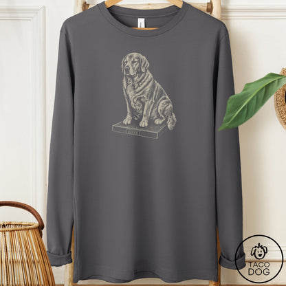 Golden Retriever Weigh In Long Sleeve Tee
