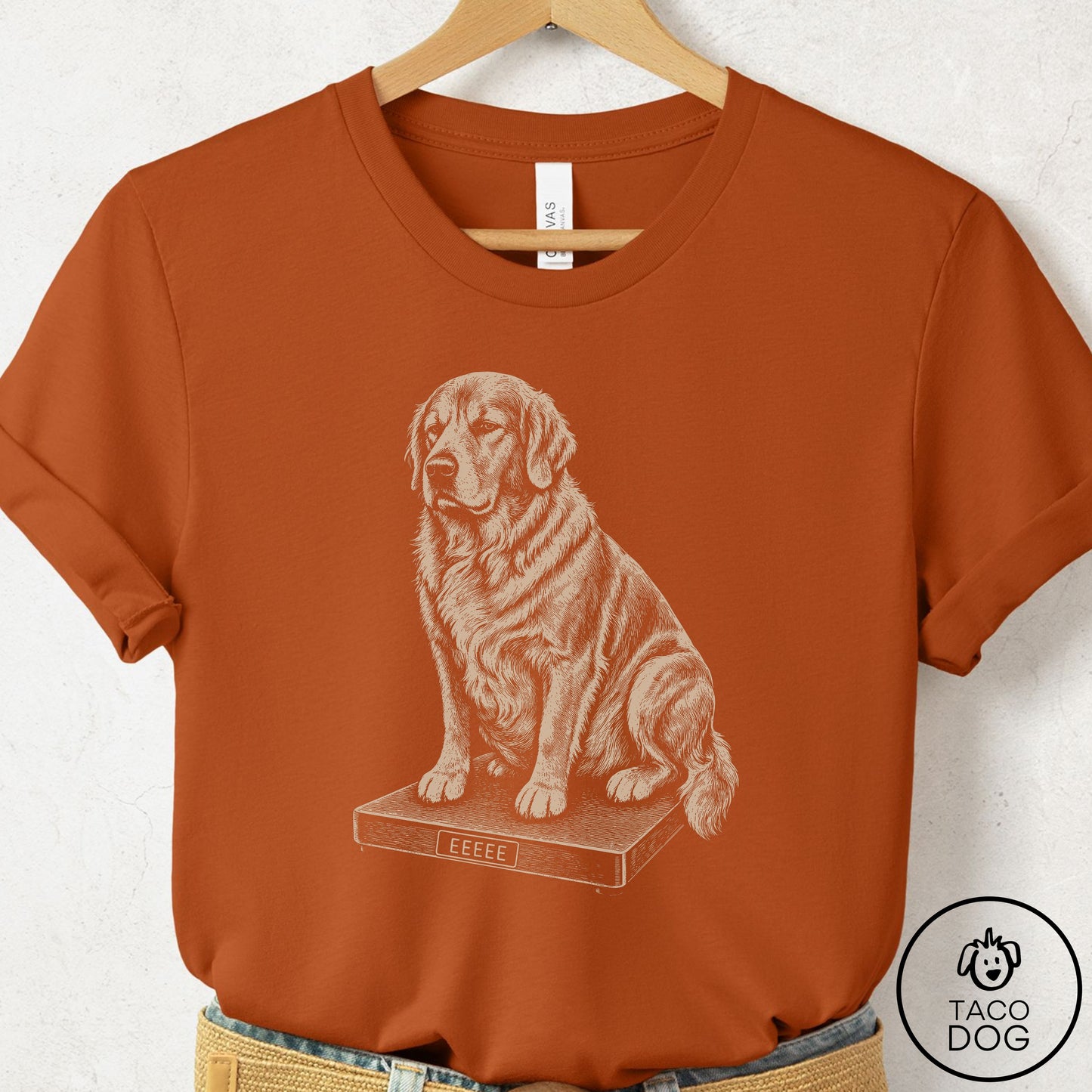 Golden Retriever Weigh In T-Shirt
