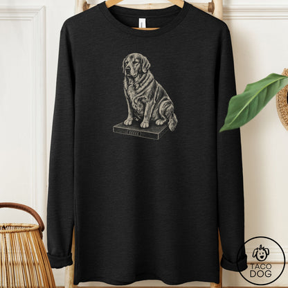 Golden Retriever Weigh In Long Sleeve Tee