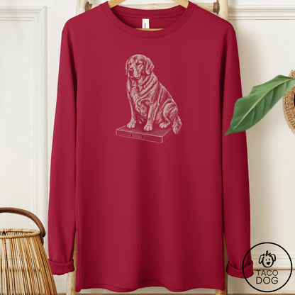 Golden Retriever Weigh In Long Sleeve Tee