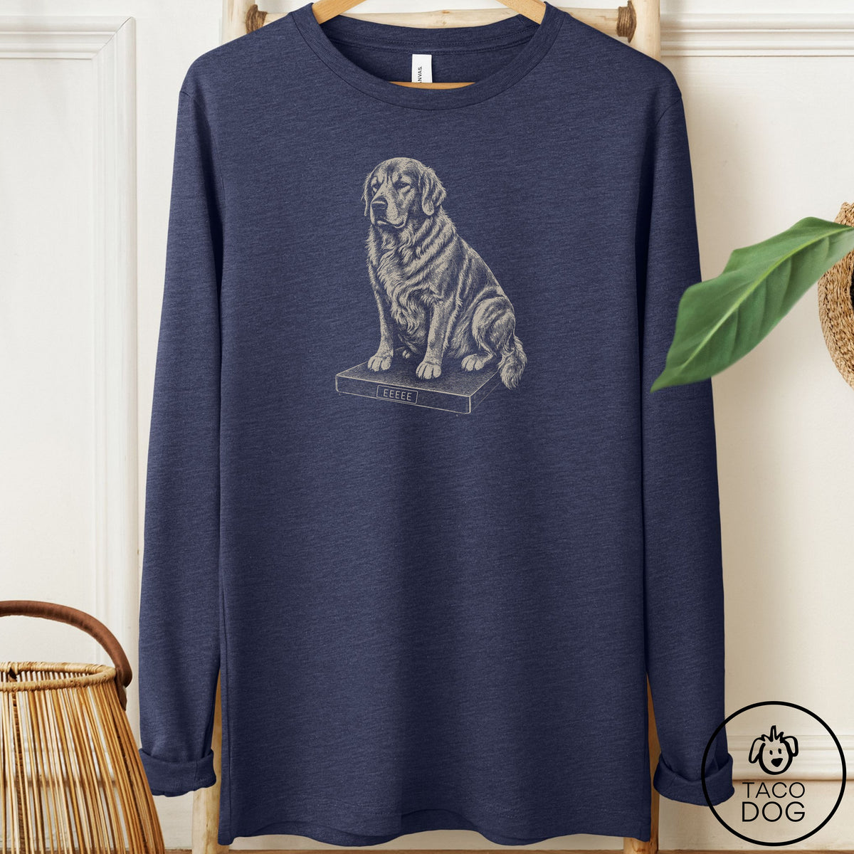 Golden Retriever Weigh In Long Sleeve Tee