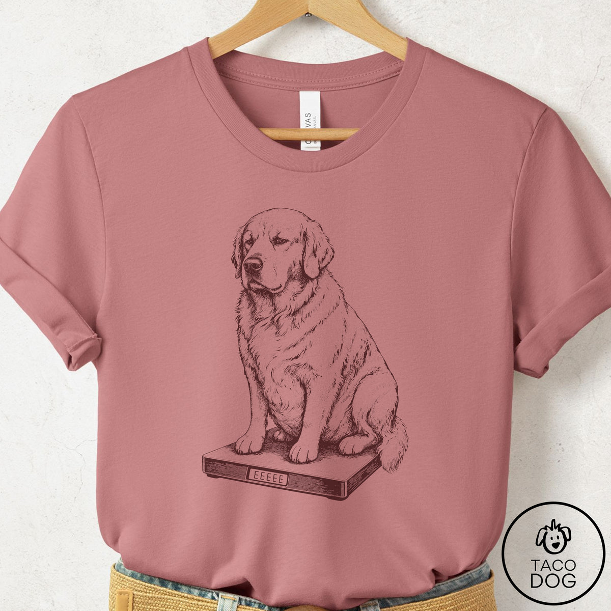 Golden Retriever Weigh In T-Shirt
