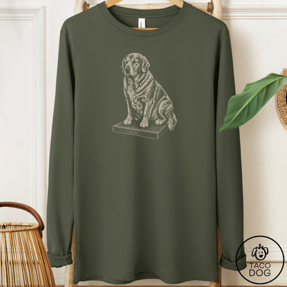 Golden Retriever Weigh In Long Sleeve Tee