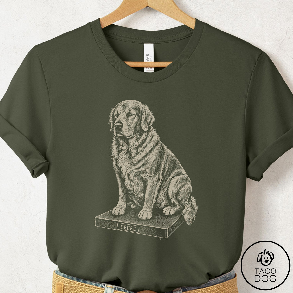 Golden Retriever Weigh In T-Shirt