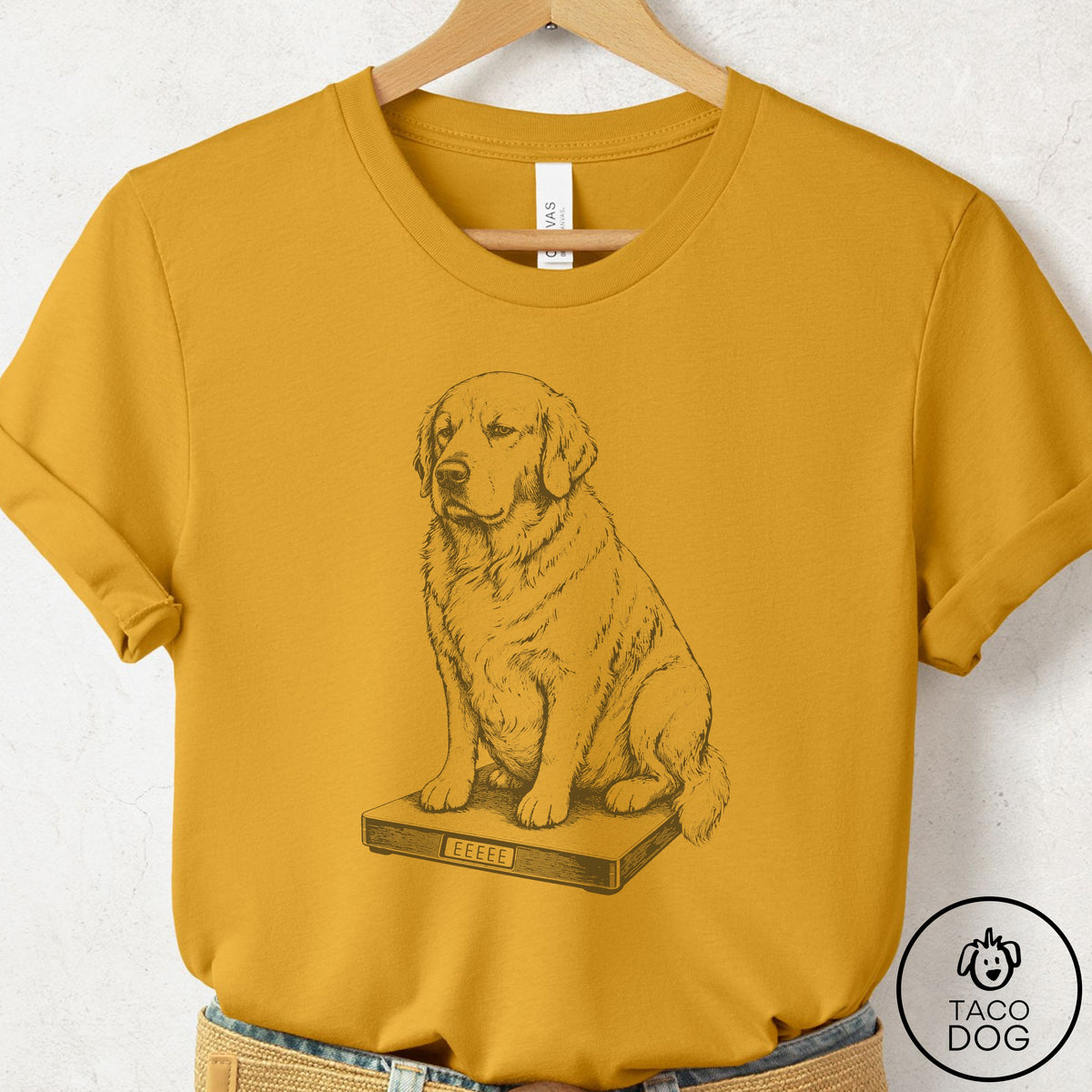 Golden Retriever Weigh In T-Shirt