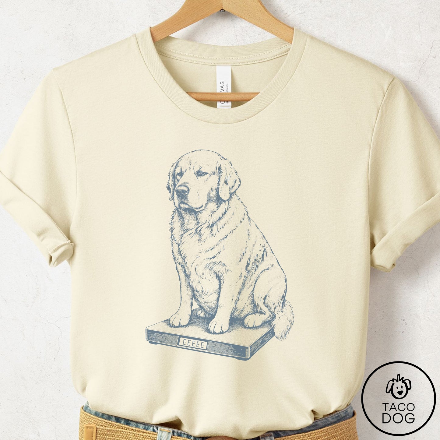 Golden Retriever Weigh In T-Shirt