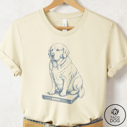 Golden Retriever Weigh In T-Shirt