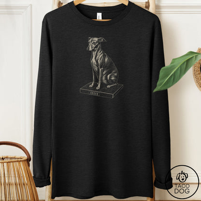 Italian Greyhound Whippet Weigh In Long Sleeve Tee