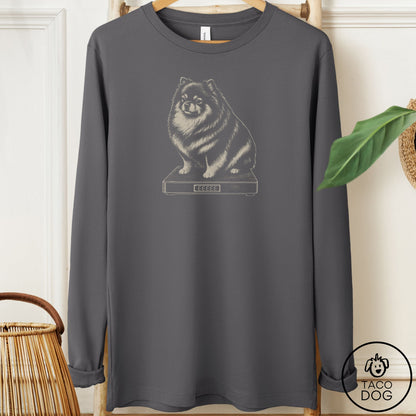 Pomeranian Weigh In Long Sleeve Tee
