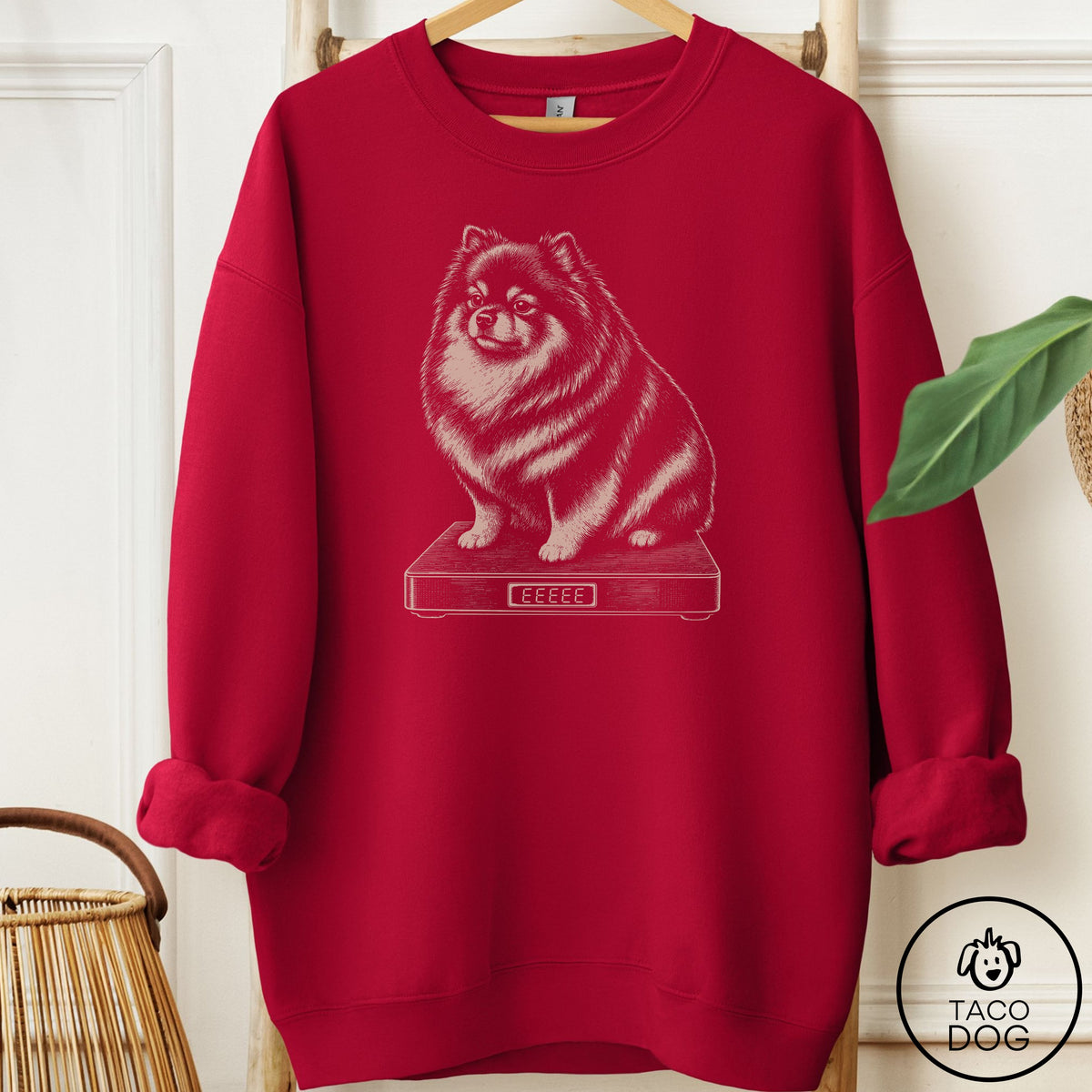 Pomeranian Weigh In Sweatshirt