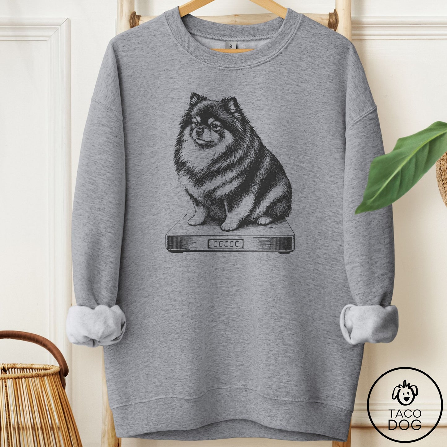 Pomeranian Weigh In Sweatshirt