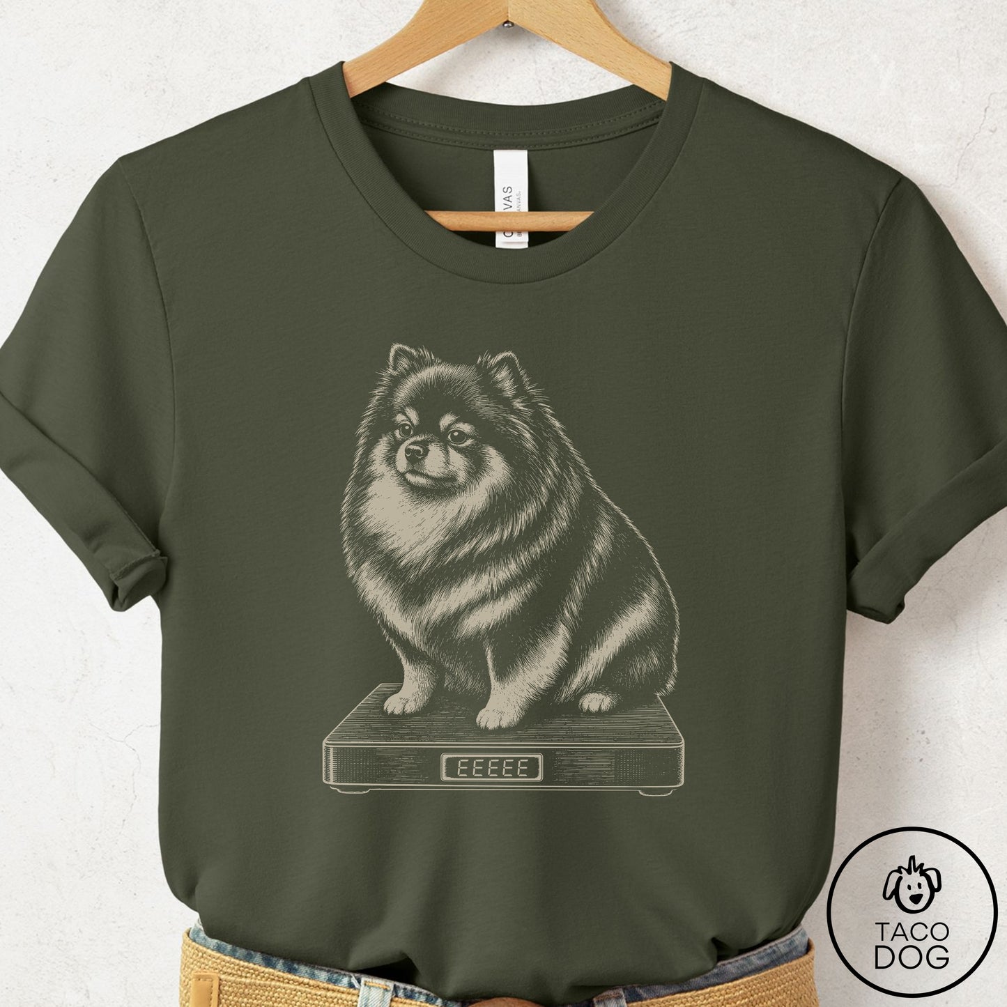 Pomeranian Weigh In T-Shirt
