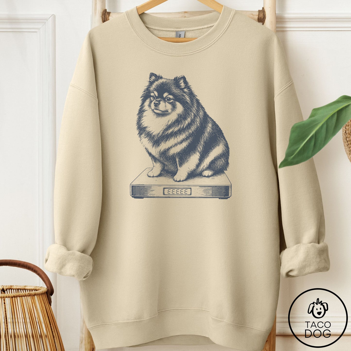 Pomeranian Weigh In Sweatshirt