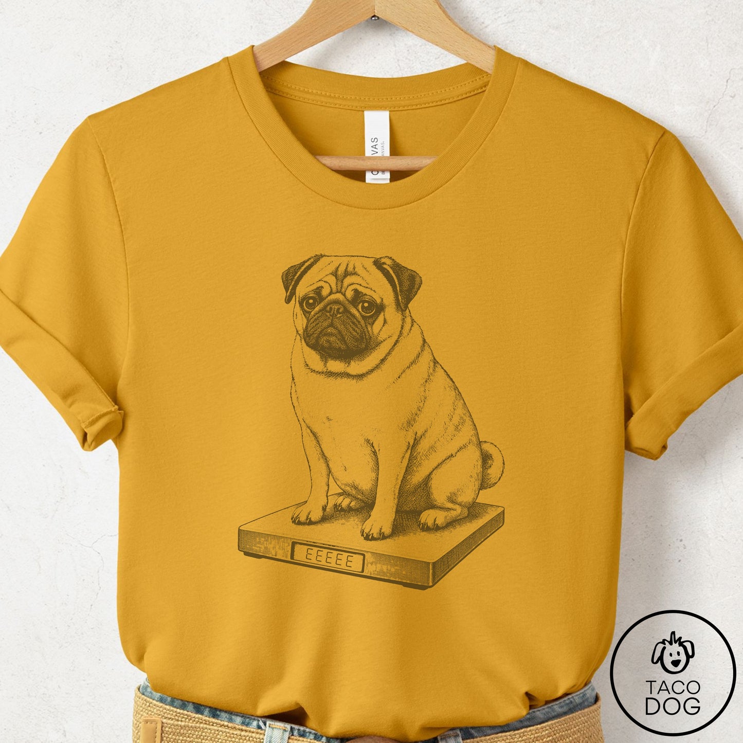 Pug Weigh In T-Shirt