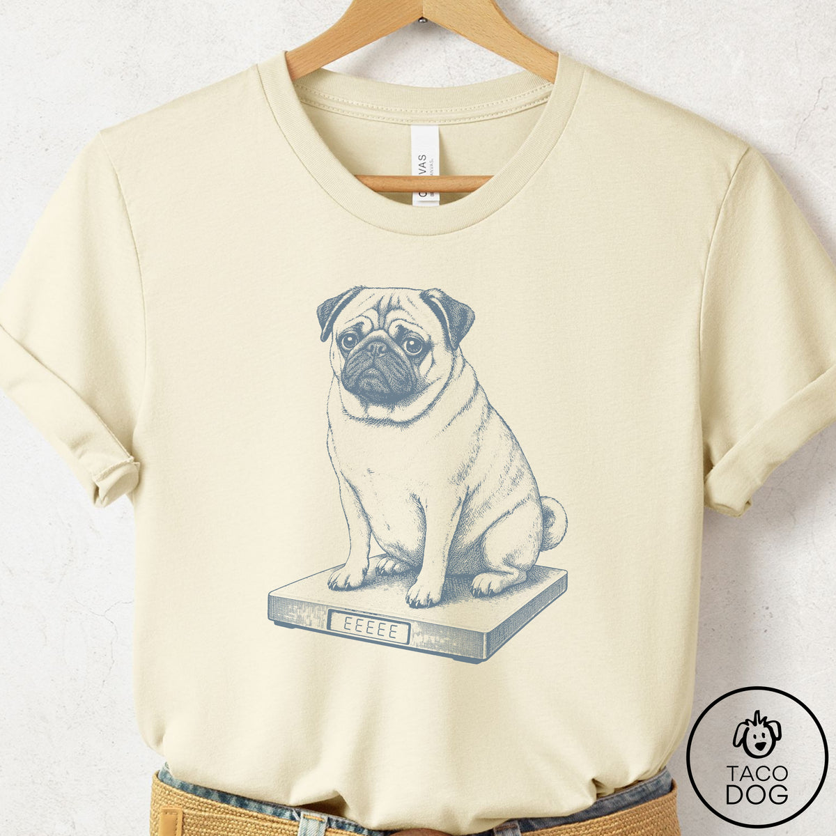 Pug Weigh In T-Shirt