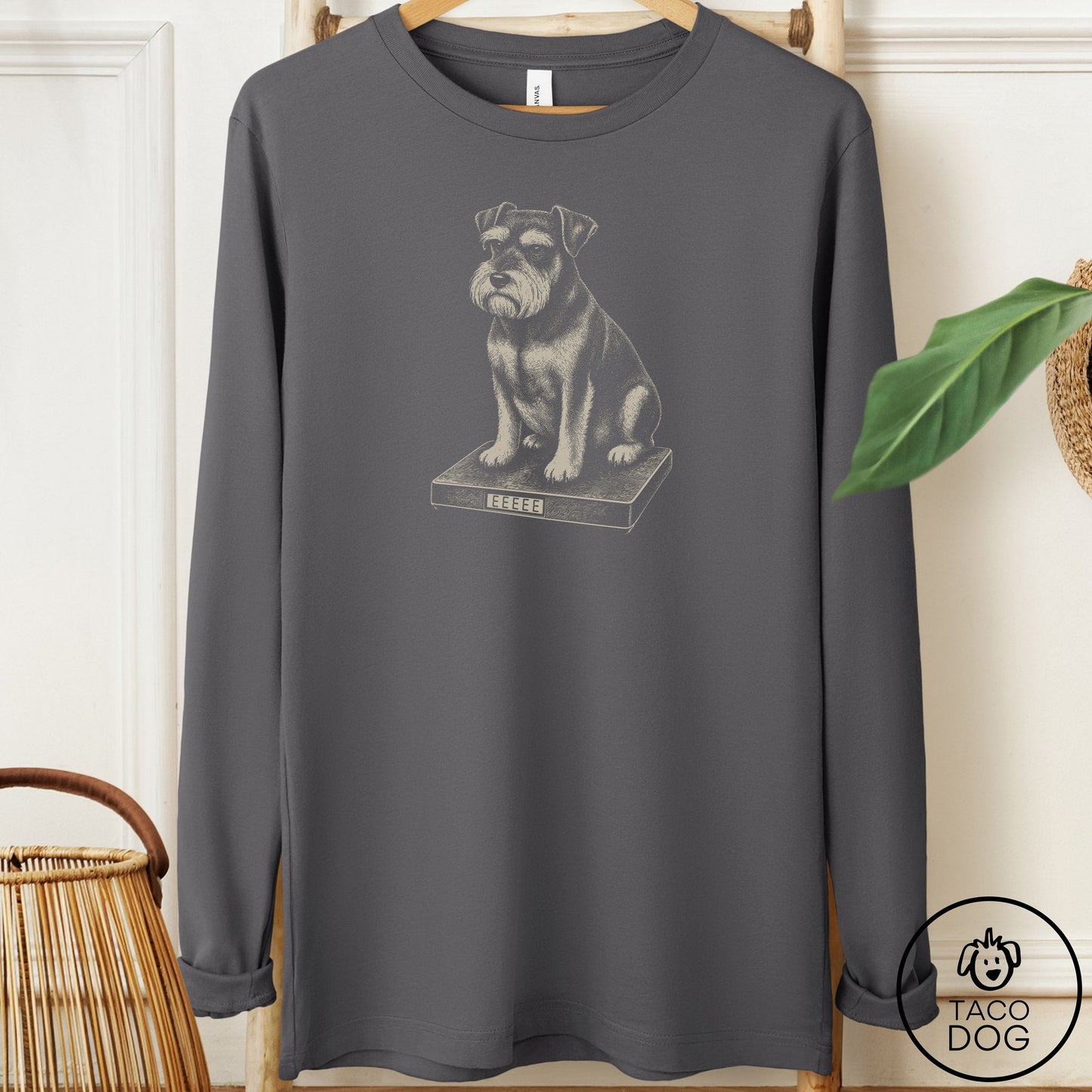 Schnauzer Weigh In Long Sleeve Tee