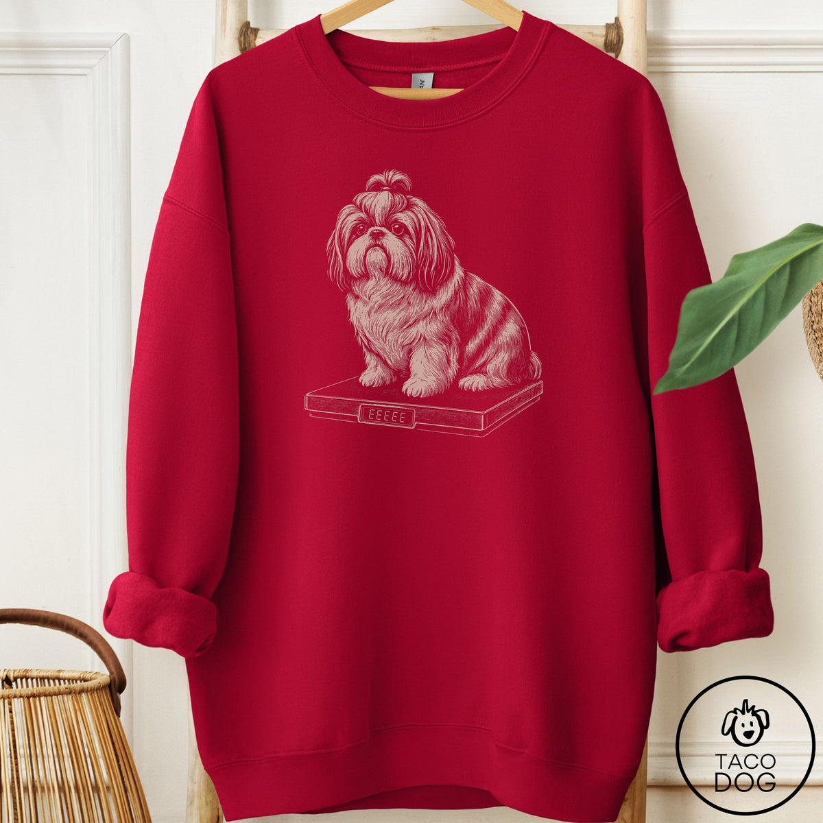 Shih Tzu Weigh In Sweatshirt