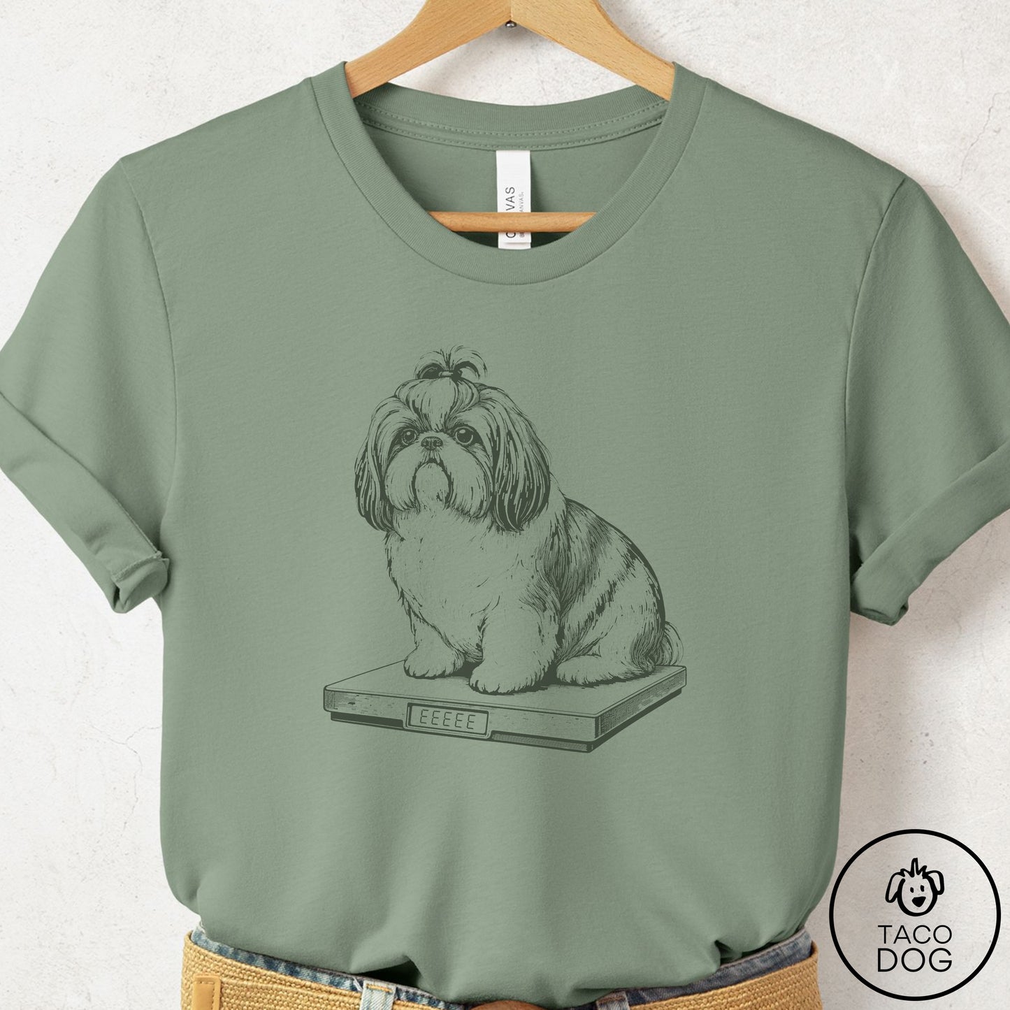 Shih Tzu Weigh In T-Shirt
