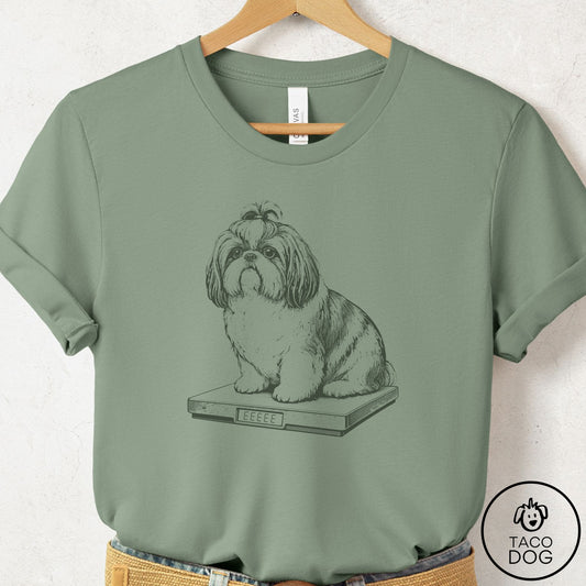 Shih Tzu Weigh In T-Shirt