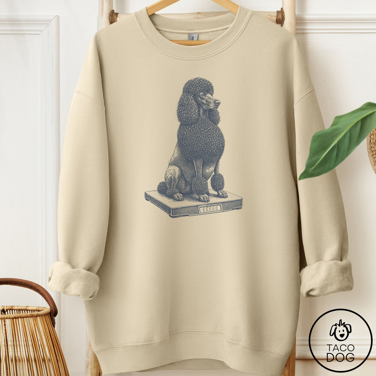 Poodle Weigh In Sweatshirt