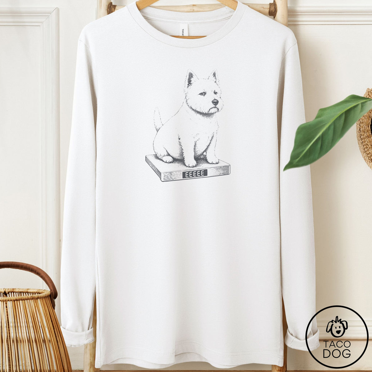 Westie Weigh In Long Sleeve Tee