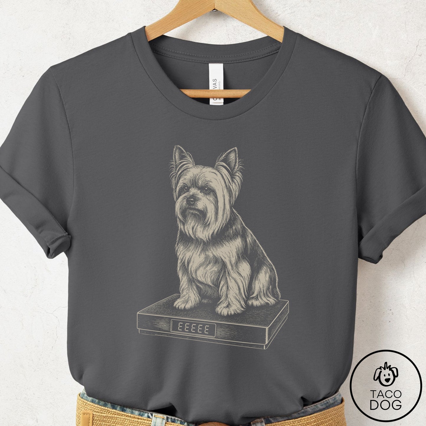 Yorkshire Terrier Yorkie Weigh In T-Shirt