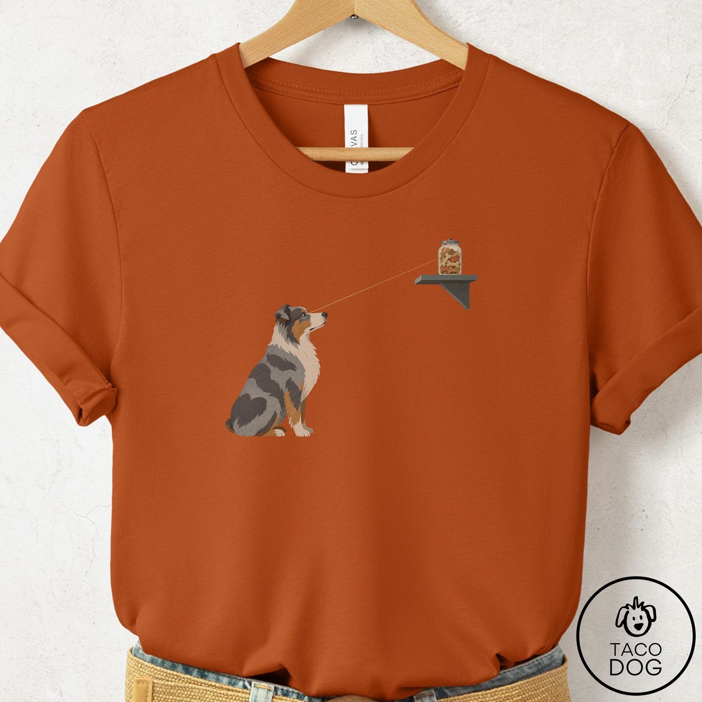 Australian Shepherd Willpower T-Shirt