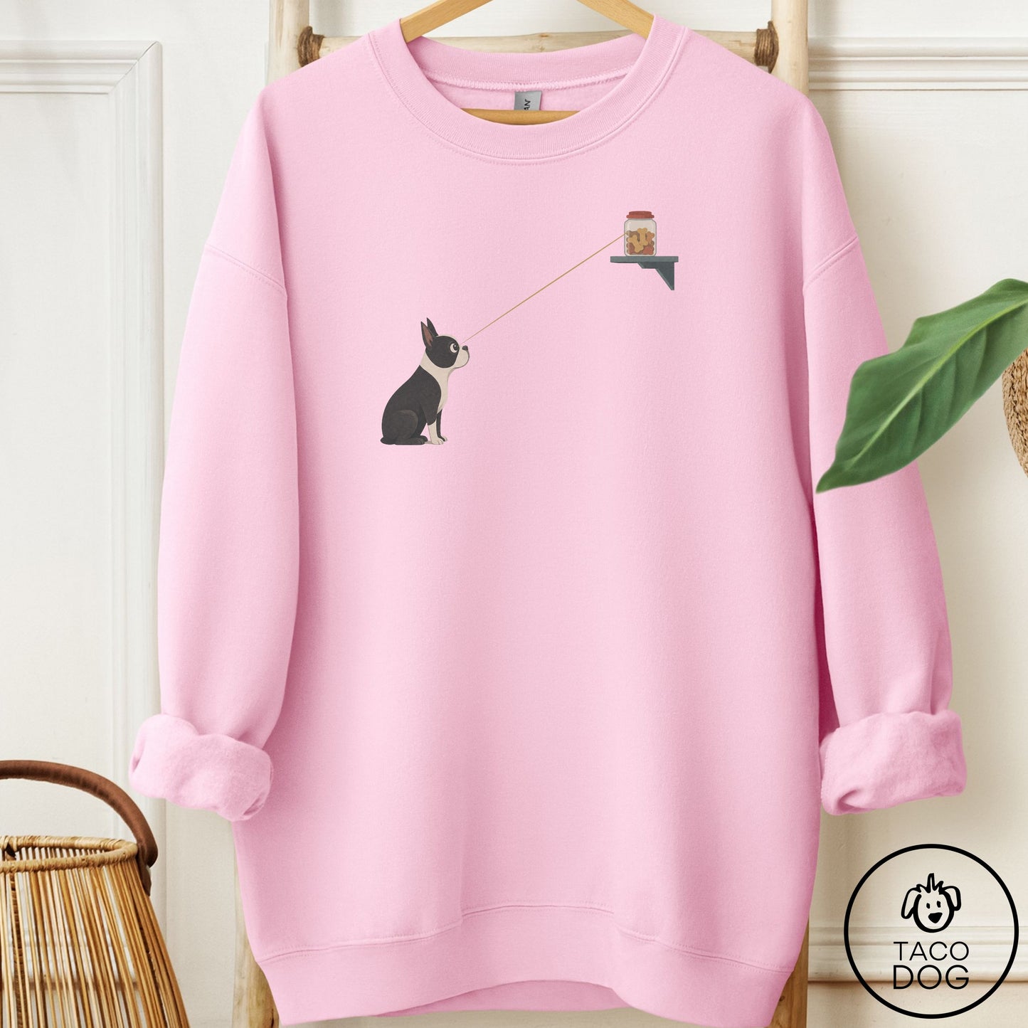 Boston Terrier Willpower Sweatshirt