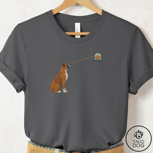 Boxer Willpower T-Shirt Asphalt Taco-Dog