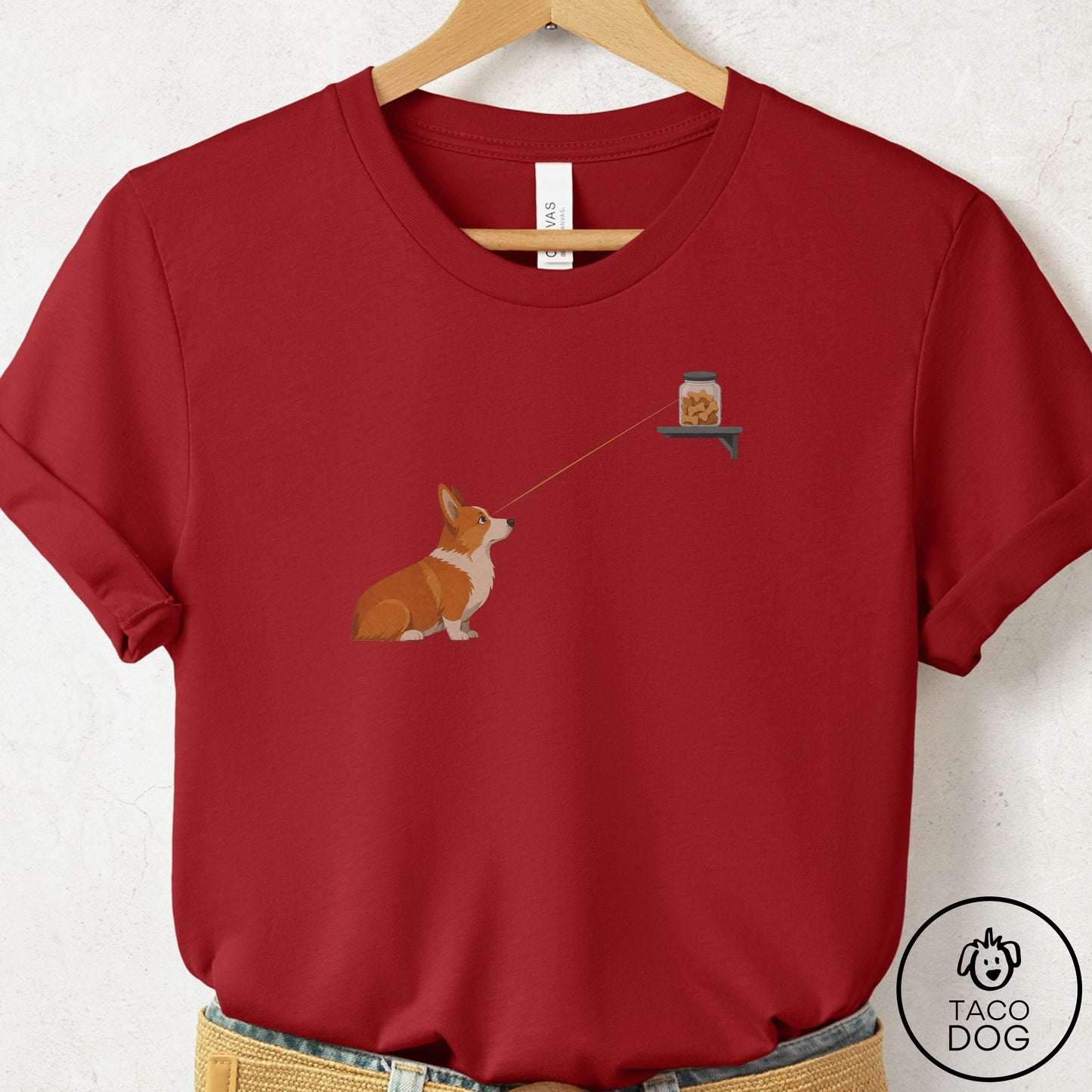 Corgi Willpower T-Shirt