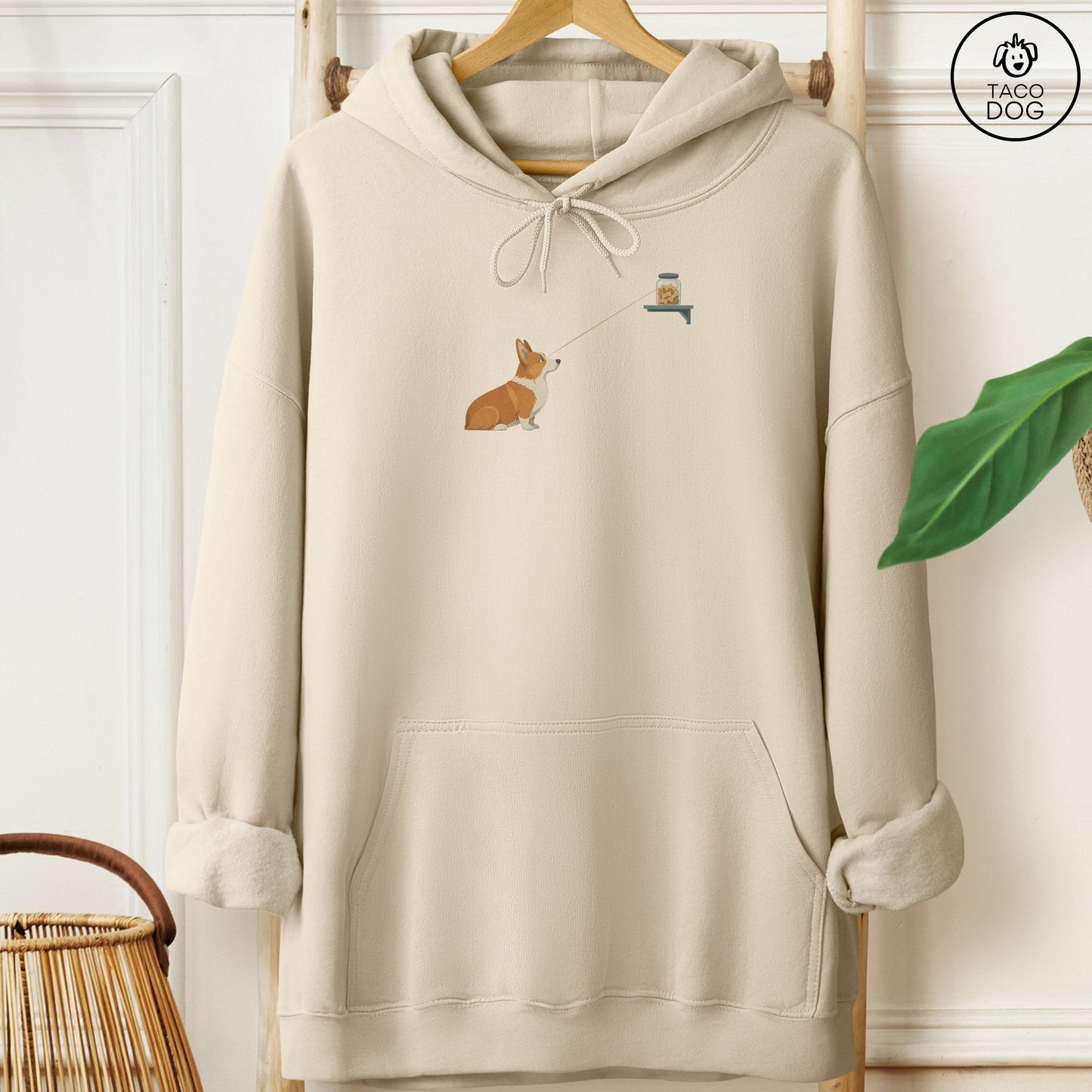 Corgi Willpower Hoodie