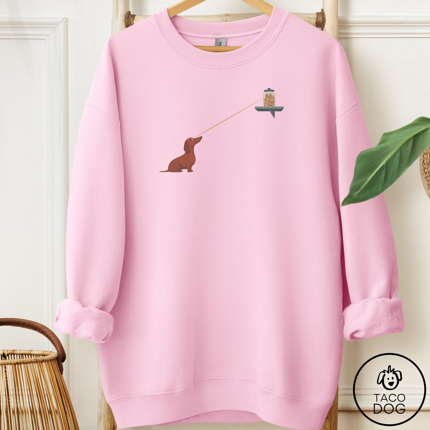 Dachshund Willpower Sweatshirt