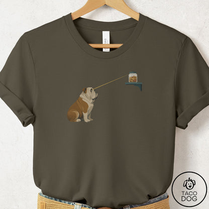 English Bulldog Willpower T-Shirt