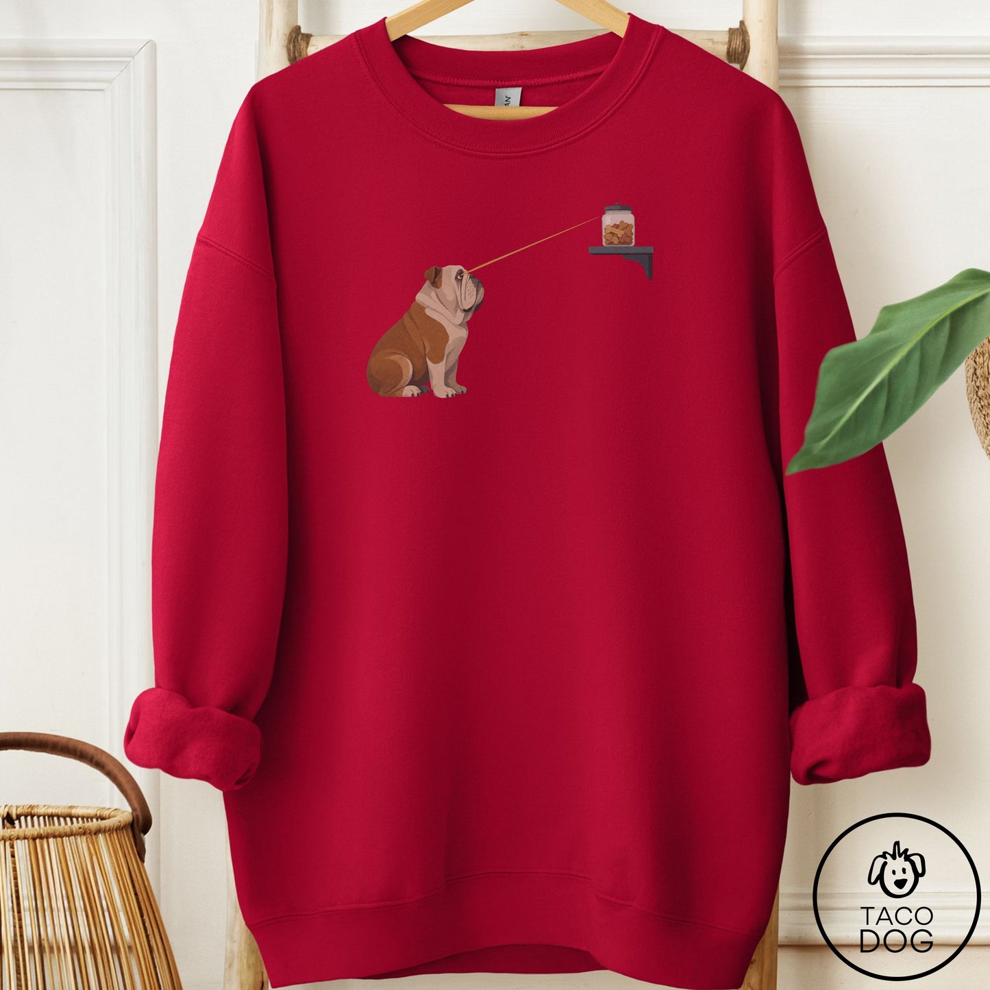 English Bulldog Willpower Sweatshirt