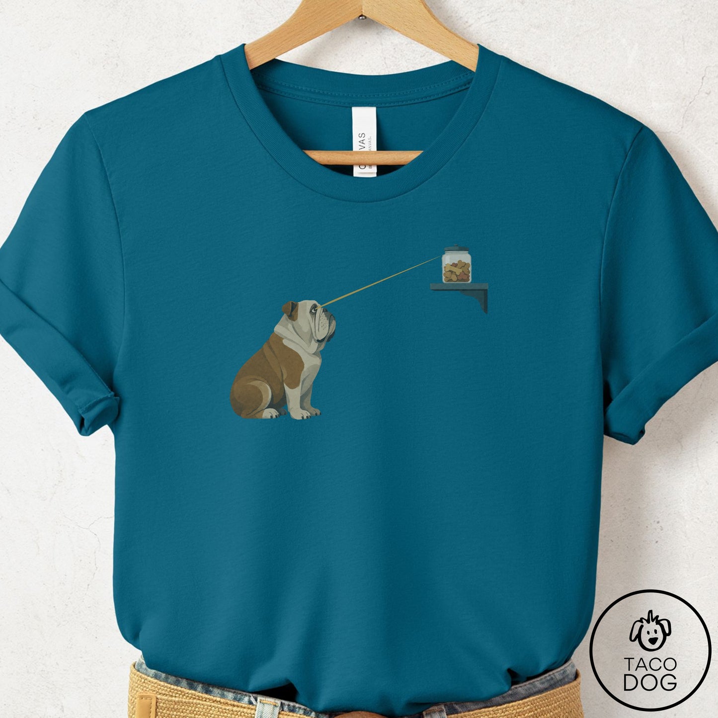 English Bulldog Willpower T-Shirt