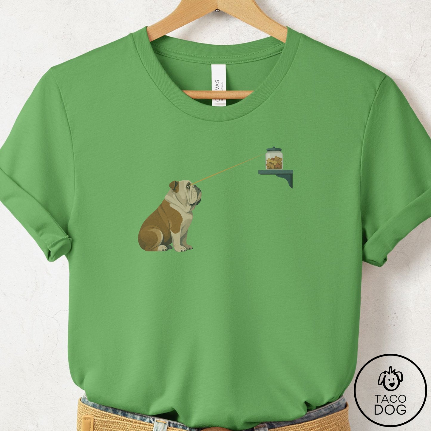English Bulldog Willpower T-Shirt
