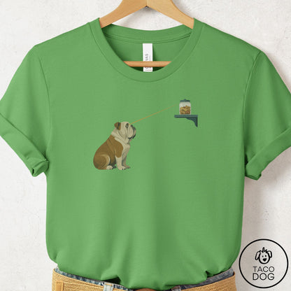 English Bulldog Willpower T-Shirt