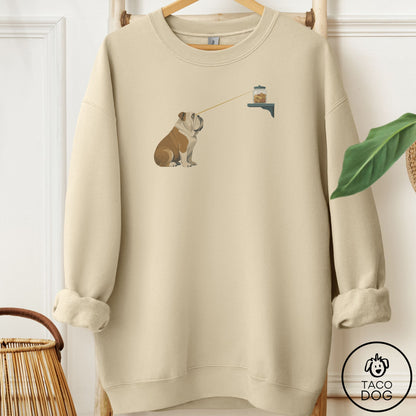English Bulldog Willpower Sweatshirt