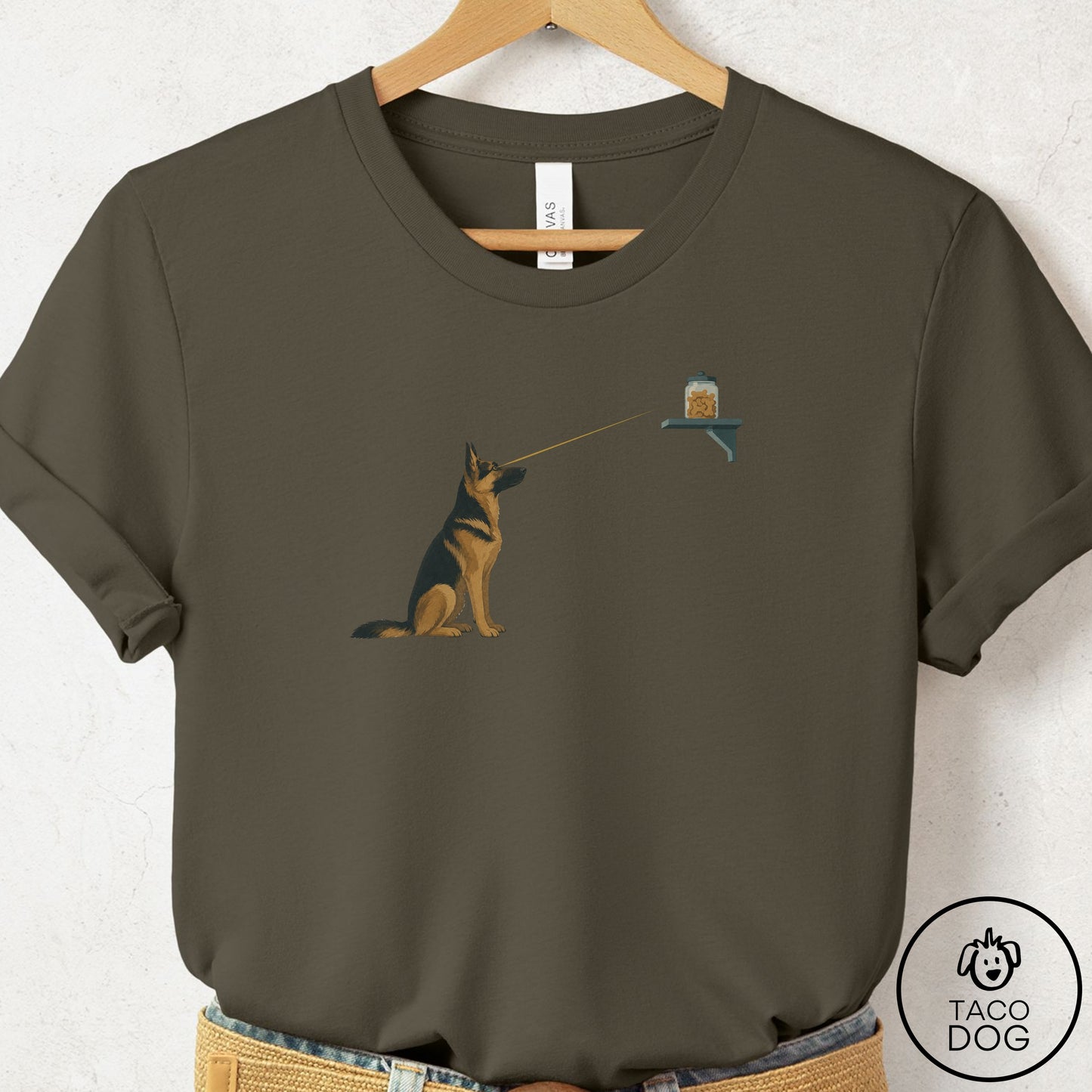 German Shepherd Willpower T-Shirt