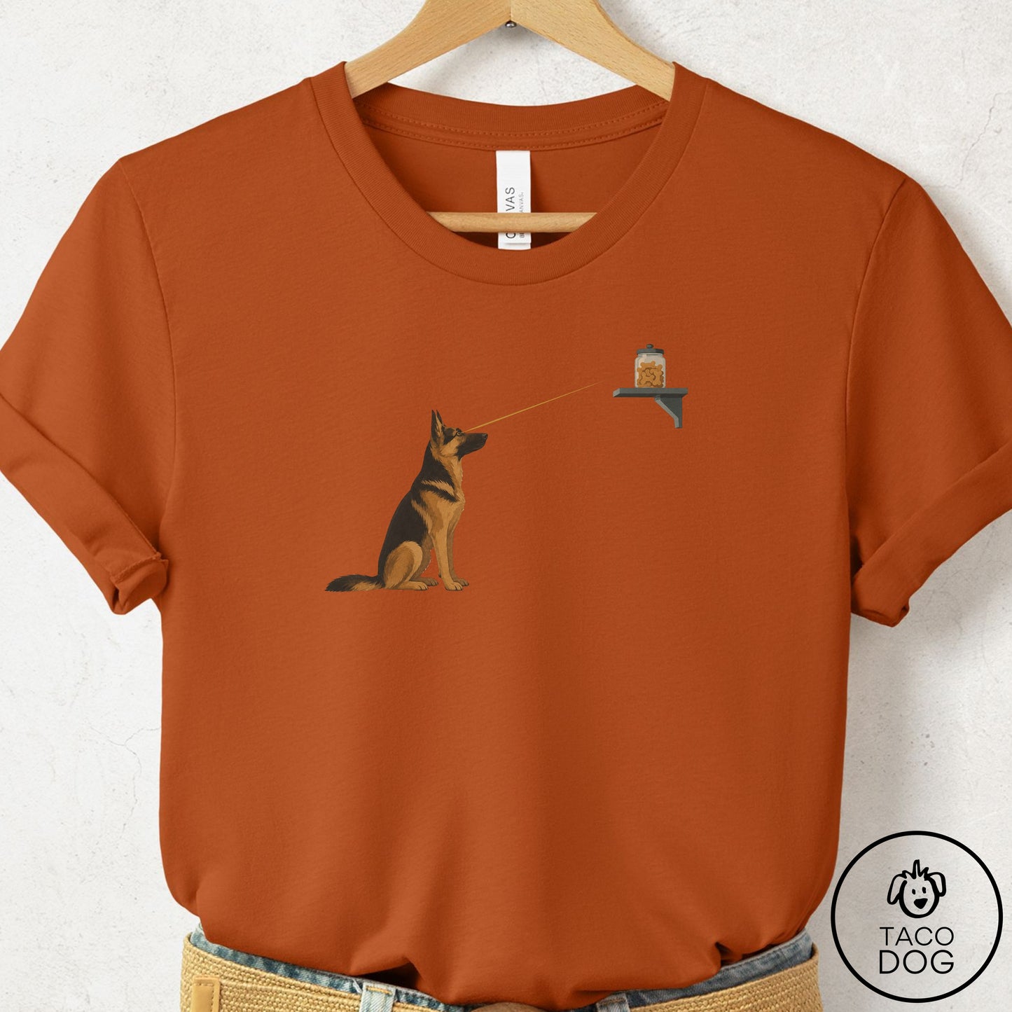 German Shepherd Willpower T-Shirt