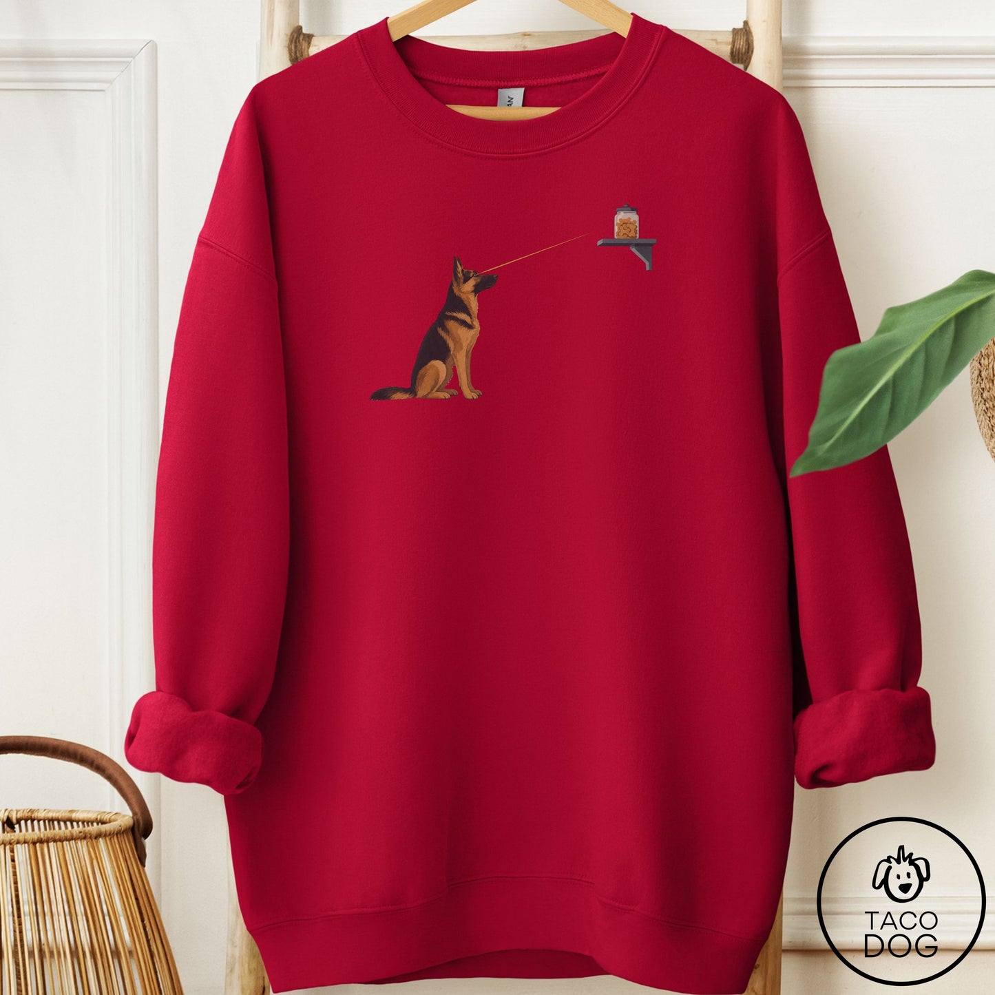 German Shepherd Willpower Sweatshirt