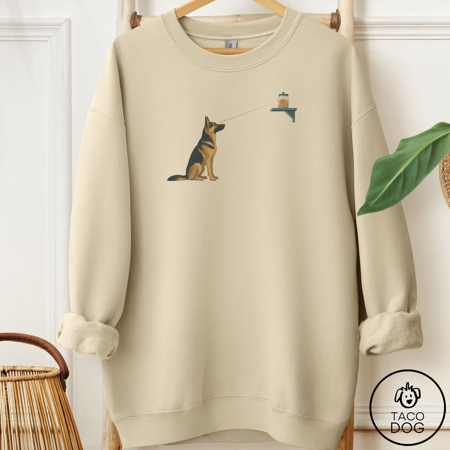 German Shepherd Willpower Sweatshirt