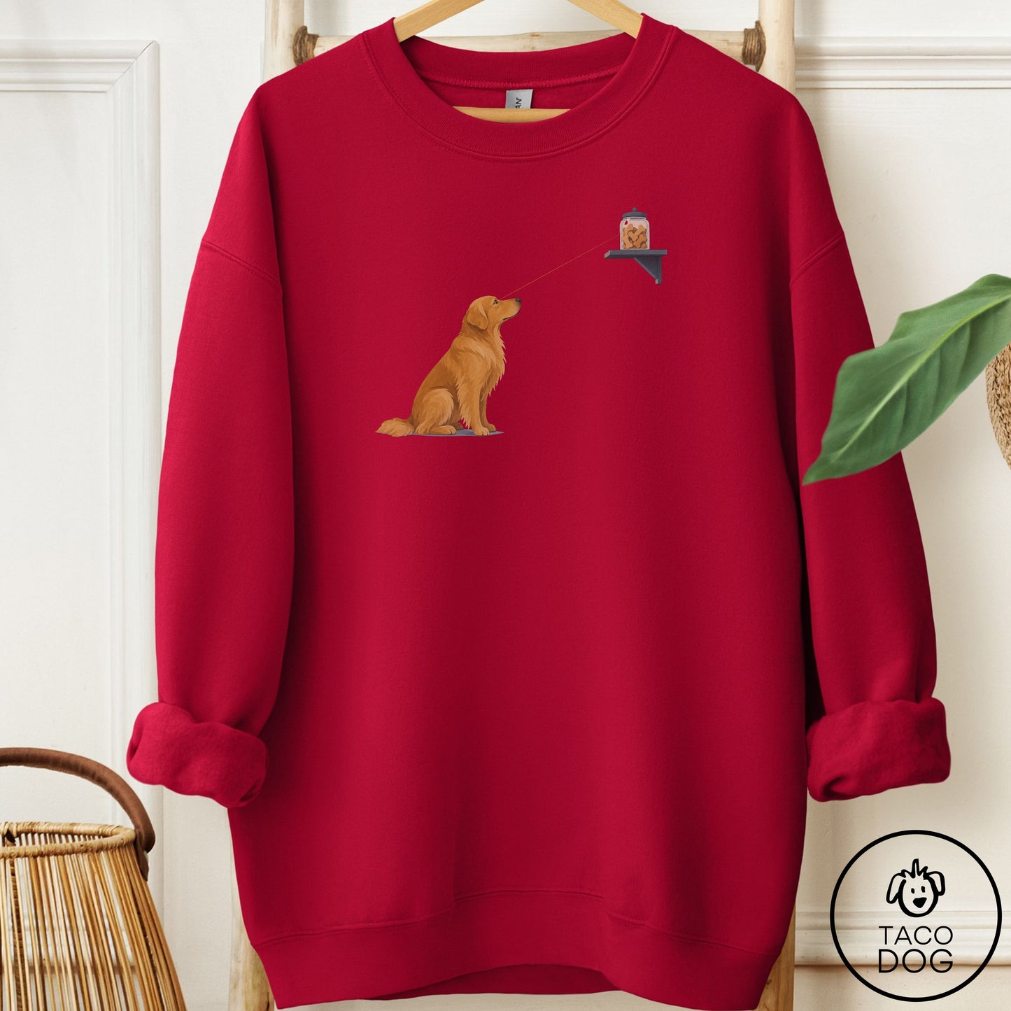 Golden Retriever Willpower Sweatshirt