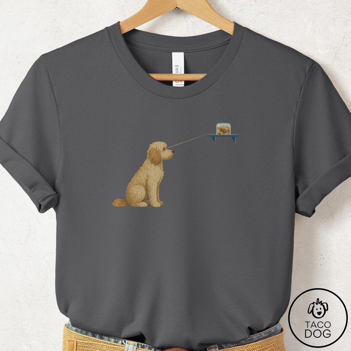 Doodle Willpower T-Shirt, design close-up
