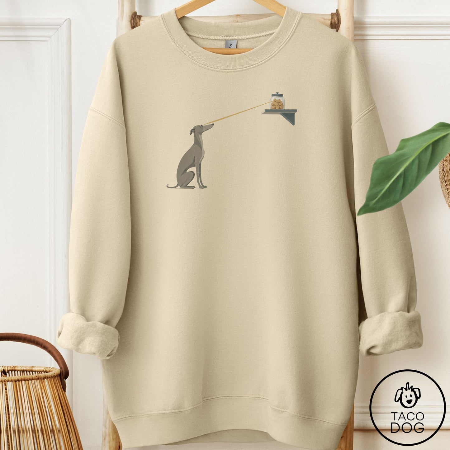 Italian Greyhound Whippet Willpower Sweatshirt