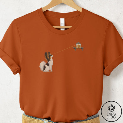 Papillon Willpower T-Shirt Autumn Taco-Dog