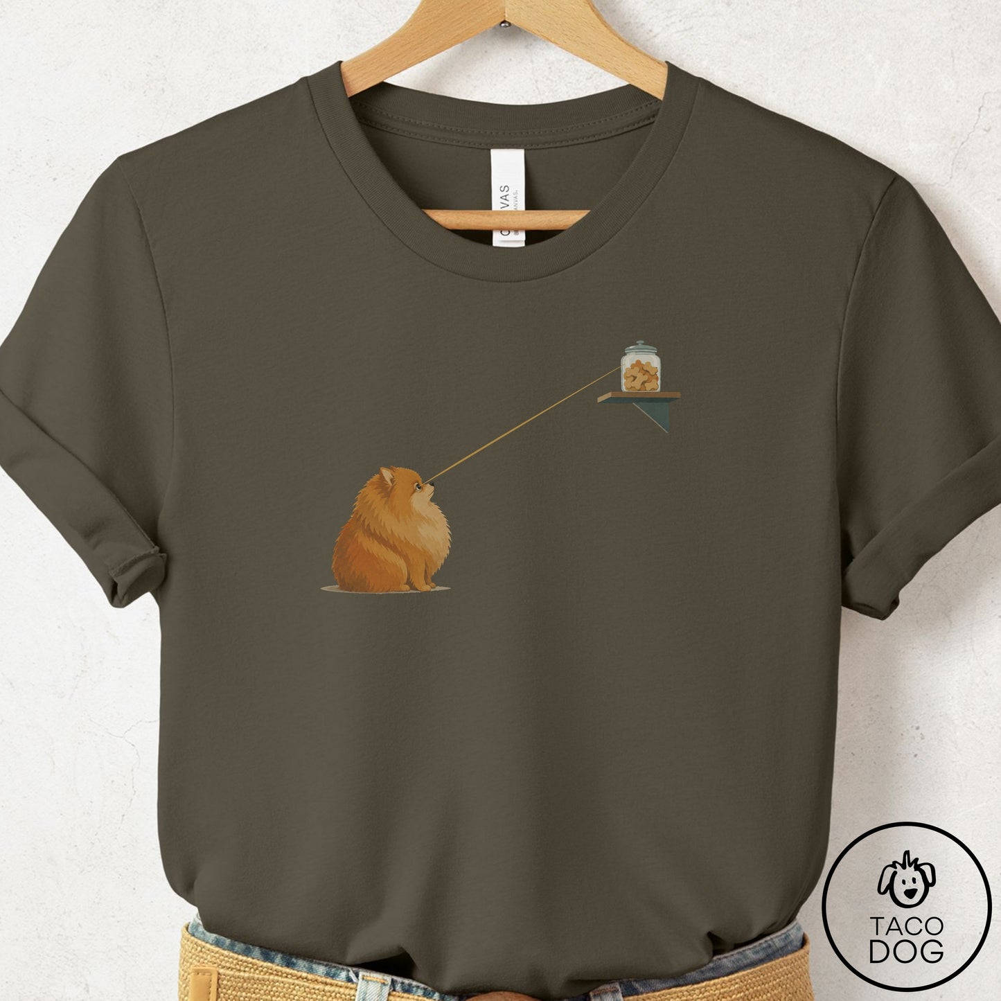 Pomeranian Willpower T-Shirt