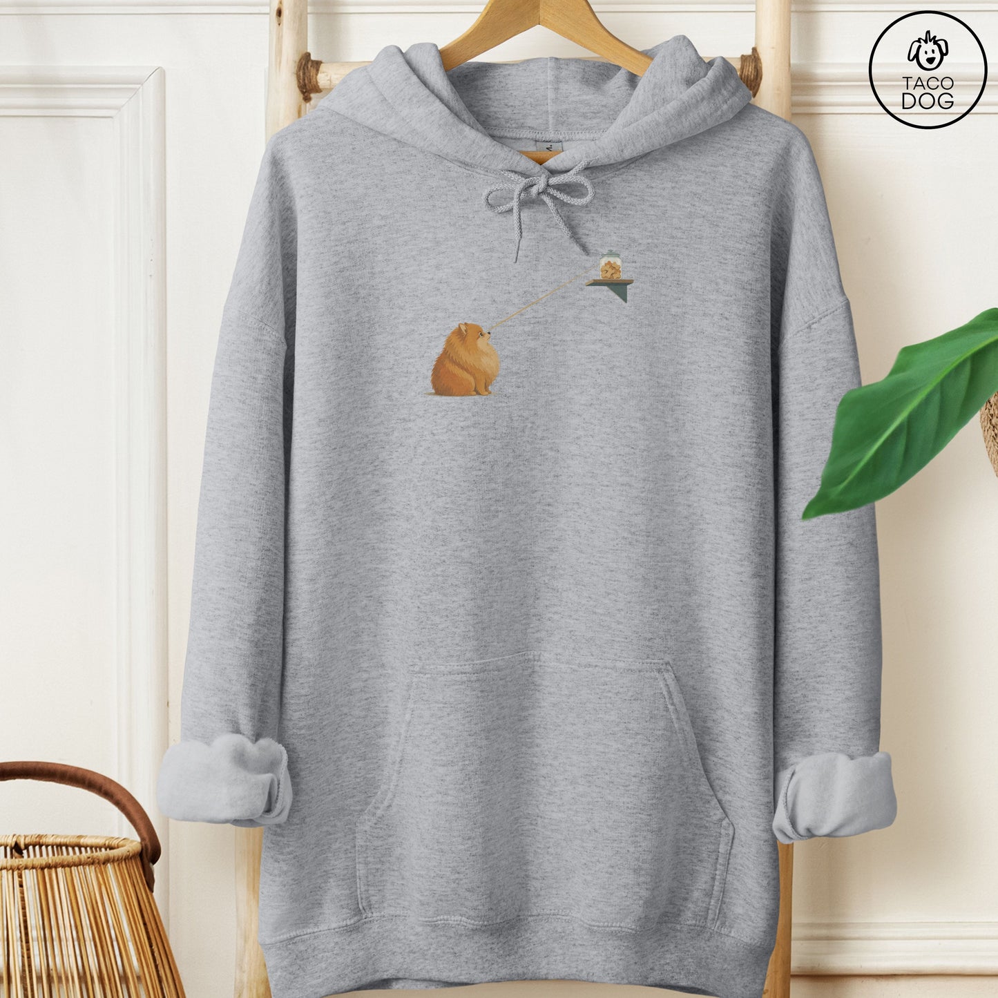 Pomeranian Willpower Hoodie